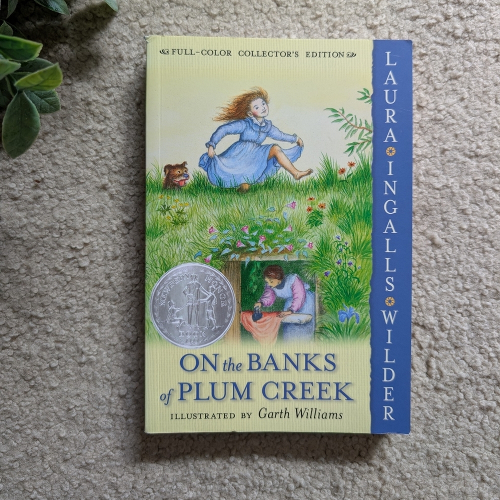 On The Banks Of Plum Creek Book 4 Laura Ingalls Wilder Full Color